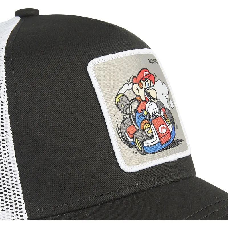 kepure-islenkta-juoda-snapback-kart-dri2-bros-mario-super-mario-bros-capslab kepure-islenkta-juoda-snapback-kart-dri2-bros-mario-super-mario-bros-capslab