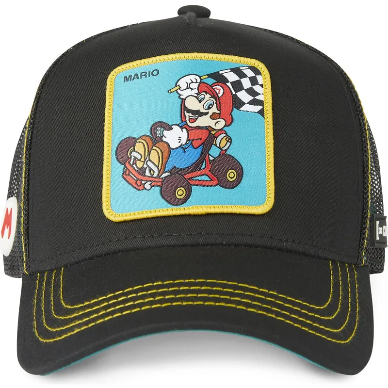 kepure-islenkta-juoda-snapback-kart-vic1-bros-mario-super-mario-bros-capslab kepure-islenkta-juoda-snapback-kart-vic1-bros-mario-super-mario-bros-capslab