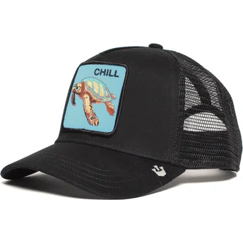 kepure-islenkta-juoda-snapback-chill-the-farm-goorin-bros