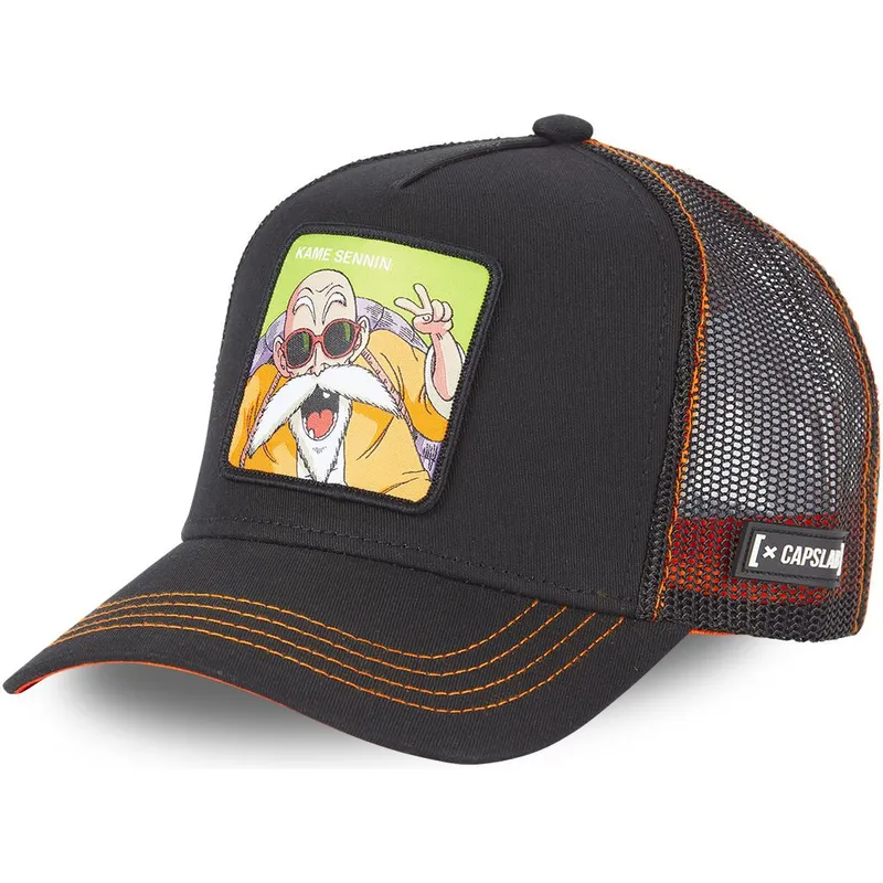 kepure-islenkta-juoda-snapback-db3-kam1-mokytojas-rosis-dragon-ball-capslab