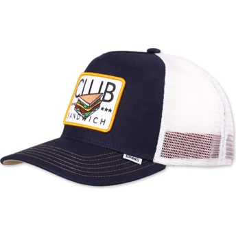 Kepurė išlenkta tamsiai mėlyna snapback Club Sandwich HFT Food Djinns