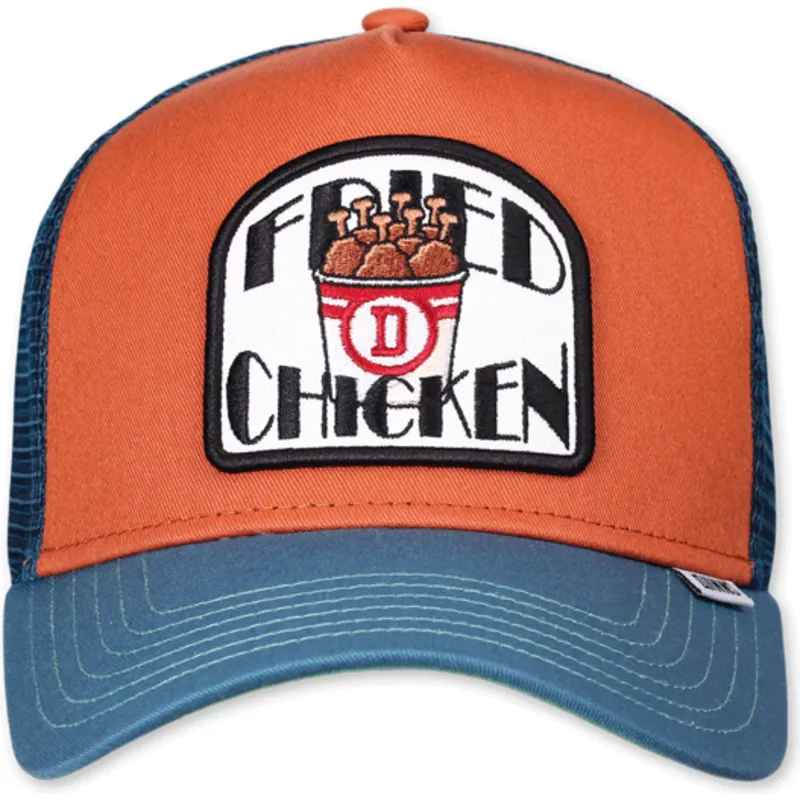 kepure-islenkta-ruda-snapback-fried-chicken-hft-food-djinns