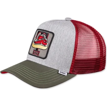 Cap išlenkta gray snapback Djinns