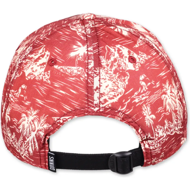 kepure-islenkta-raudona-reguliuojamas-good-aloha-truefit-djinns