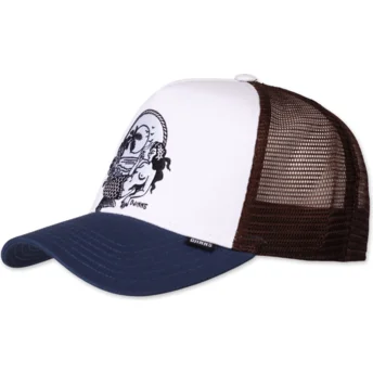 Kepurė išlenkta balta snapback marrón Lazy Mermaid HFT Lazy Days Are The Best Days Djinns