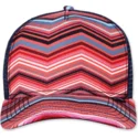 kepure-islenkta-tamsiai-melyna-snapback-hft-psycho-zigzag-djinns