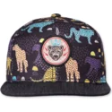 czarna-plaska-czapka-snapback-gepard-linen-od-djinns