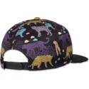 czarna-plaska-czapka-snapback-gepard-linen-od-djinns