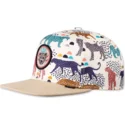 bezowa-czapka-z-daszkiem-typu-snapback-gepard-linen-od-djinns