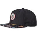 kepure-plokscia-juoda-snapback-gepard-linen-rev-djinns