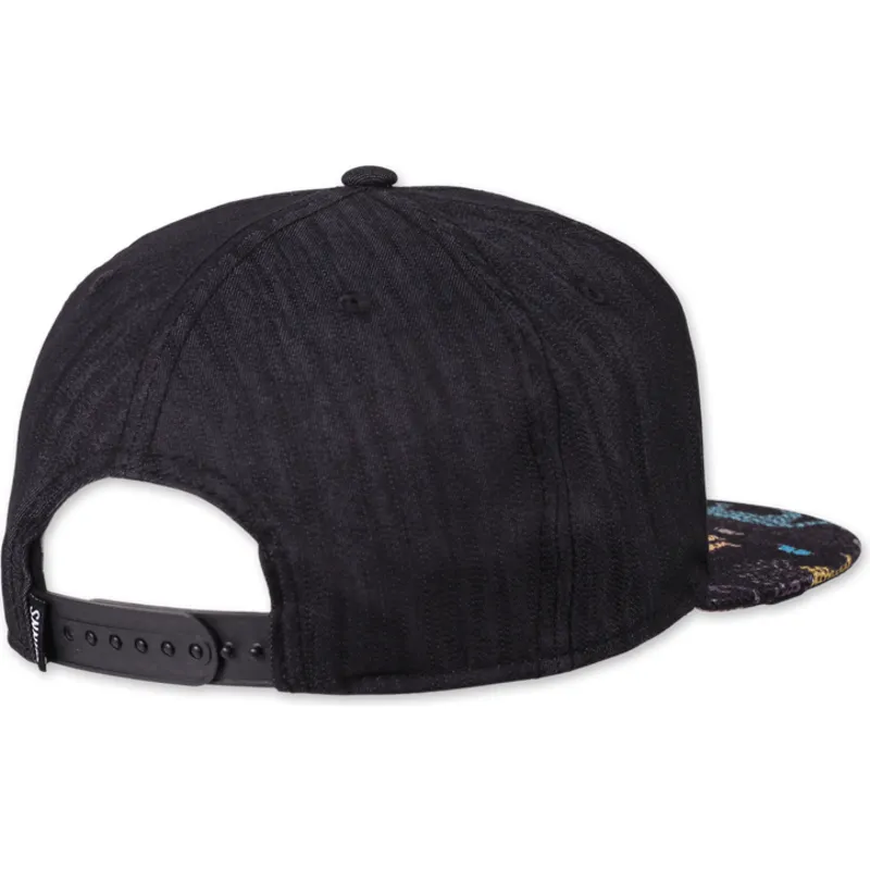 kepure-plokscia-juoda-snapback-gepard-linen-rev-djinns kepure-plokscia-juoda-snapback-gepard-linen-rev-djinns