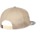 snapback-z-plaskim-daszkiem-bezowy-gepard-linen-rev-od-djinns