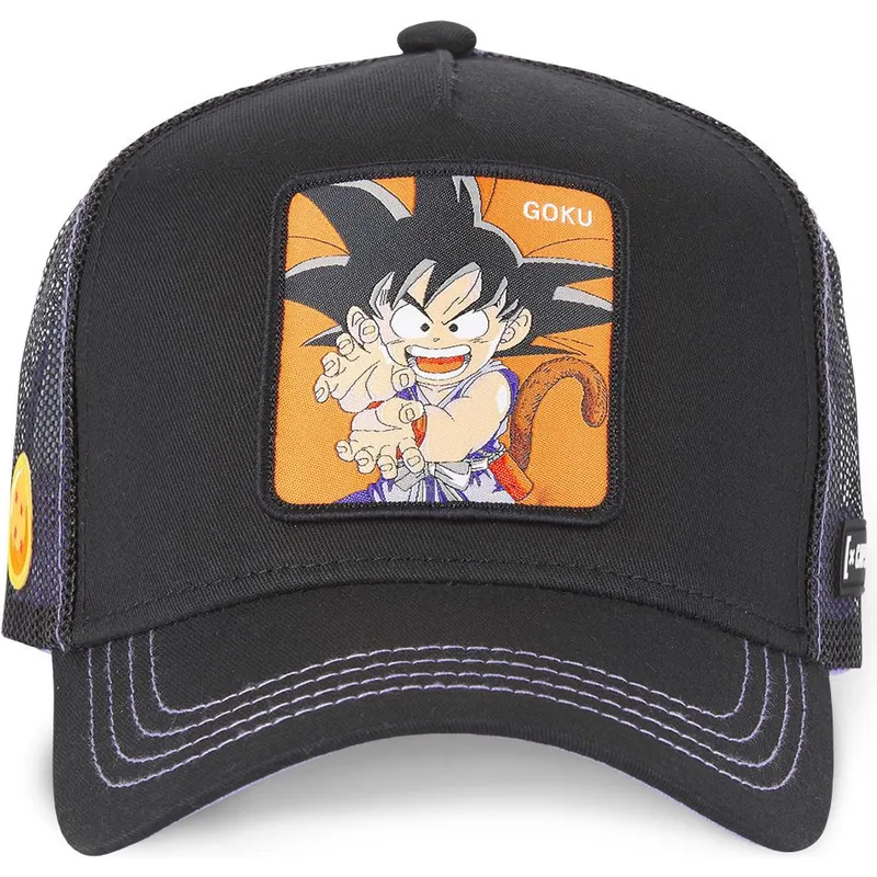 kepure-islenkta-juoda-snapback-db3-gok1-son-goku-dragon-ball-capslab