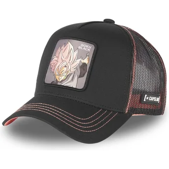 Kepurė išlenkta vilkikas juoda snapback Goku Black BLA1 Dragon Ball Goku Black Dragon Ball Capslab