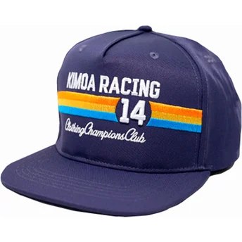 Cap plokščia navy blue adjustable strap Kimoa
