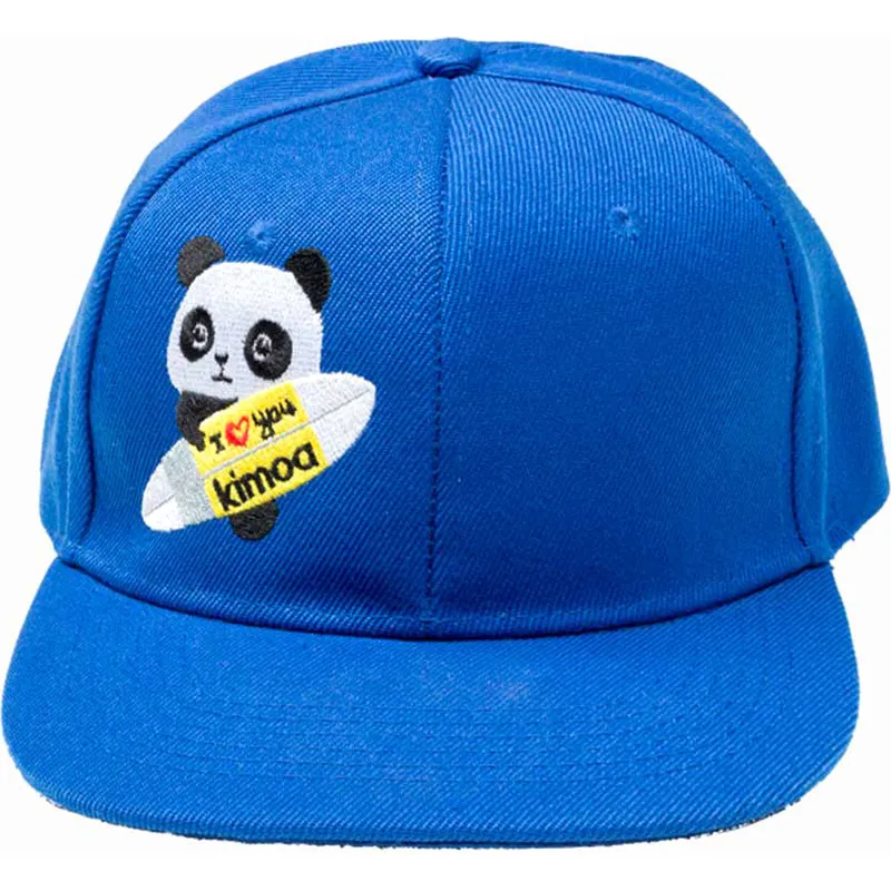 czapka-plaska-niebieska-snapback-panda-by-domingo-zapata-od-kimoa