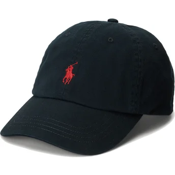 Cap išlenkta black adjustable strap Polo Ralph Lauren
