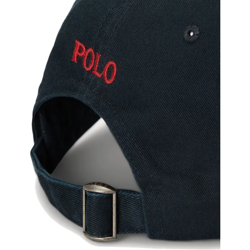 kepure-islenkta-juoda-reguliuojama-juostele-cotton-chino-classic-sport-polo-ralph-lauren