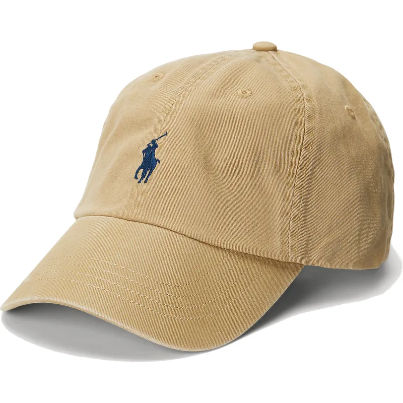 kepure-islenkta-ruda-reguliuojamas-cotton-chino-classic-sport-polo-ralph-lauren