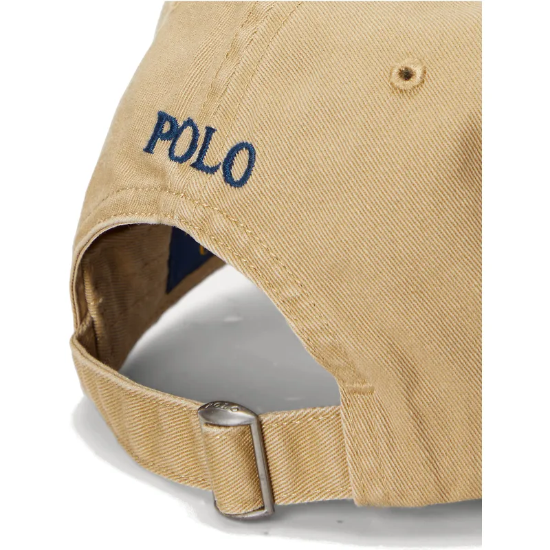 kepure-islenkta-ruda-reguliuojamas-cotton-chino-classic-sport-polo-ralph-lauren