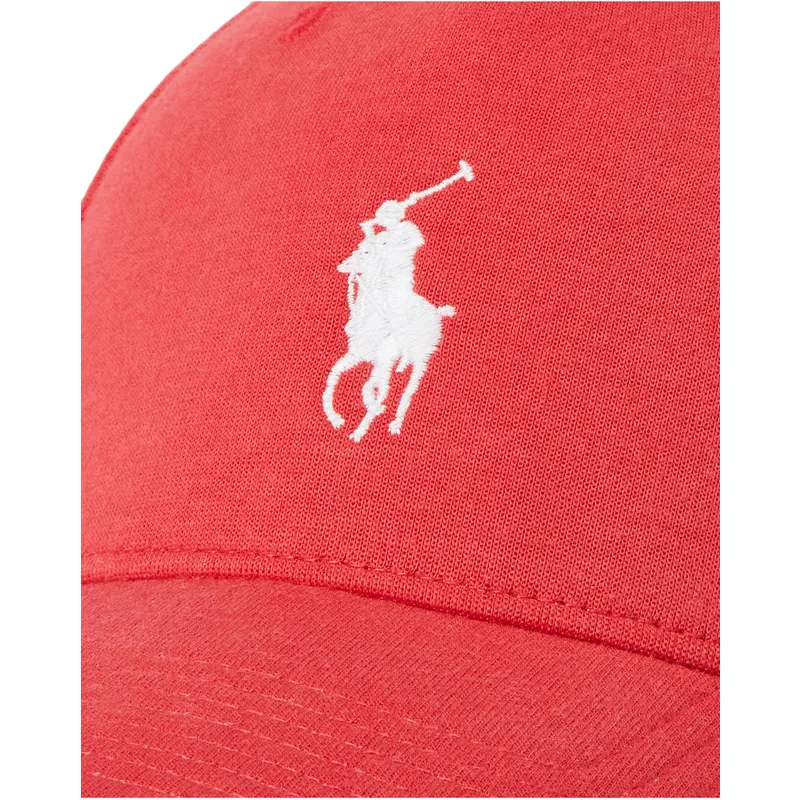 kepure-islenkta-raudona-snapback-ponte-darted-modern-sport-polo-ralph-lauren