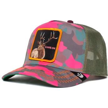 czapka-trucker-rozowy-kamuflaz-jelen-game-on-elk-season-dreams-the-farm-od-goorin-bros