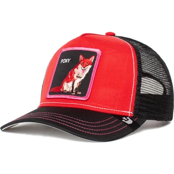 kepure-islenkta-raudona-snapback-foxy-trip-the-farm-goorin-bros