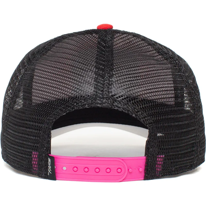 kepure-islenkta-raudona-snapback-foxy-trip-the-farm-goorin-bros