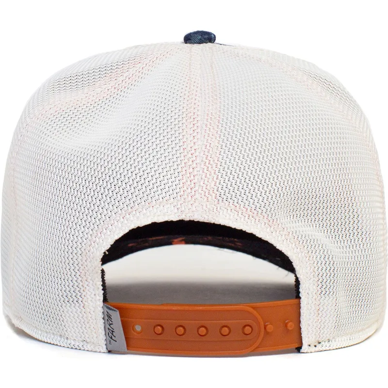 kepure-islenkta-oranzine-snapback-majestic-monarchy-of-roses-the-farm-goorin-bros