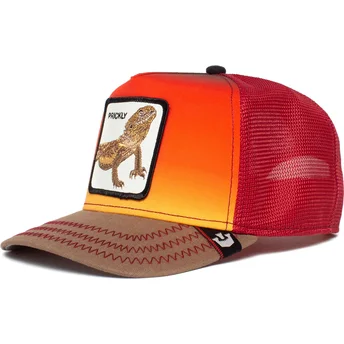 kepure-islenkta-raudona-snapback-prickly-dust-devil-the-farm-goorin-bros