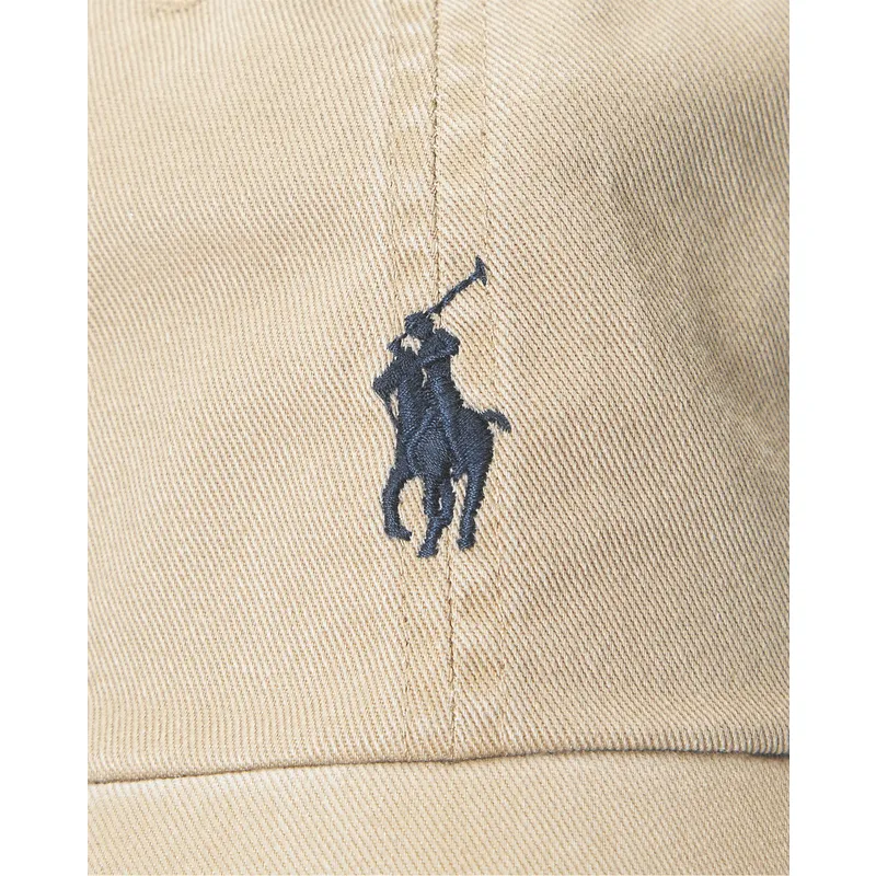 kepure-islenkta-ruda-reguliuojamas-cotton-chino-classic-sport-polo-ralph-lauren