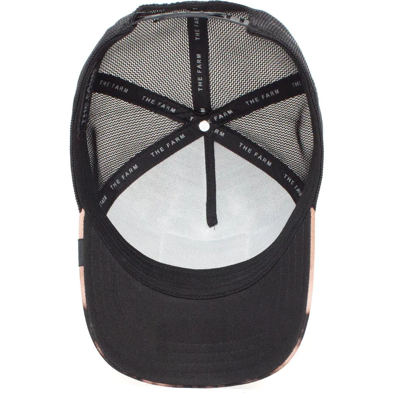 kepure-islenkta-juoda-snapback-acid-panther-the-farm-goorin-bros