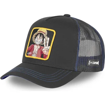 Kepurė išlenkta juoda snapback OP2 LUF1 Monkey D. Luffy One Piece Capslab