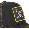 kepure-islenkta-juoda-snapback-one1-siaudines-skrybeles-piratai-one-piece-capslab