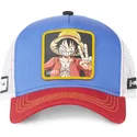 kepure-islenkta-melyna-snapback-op2-luf2-monkey-d-luffy-one-piece-capslab
