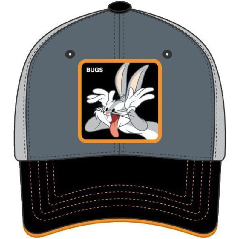 szara-regulowana-czapka-z-daszkiem-bugs-bunny-bu4-looney-tunes-od-capslab