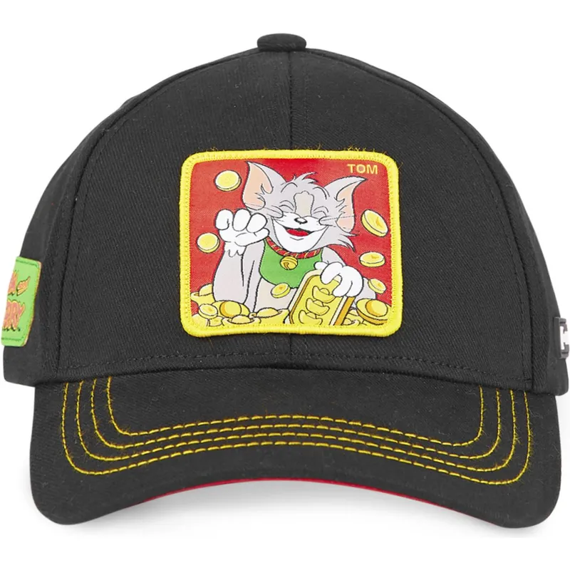 kepure-islenkta-juoda-snapback-tom-t11-looney-tunes-tom-looney-tunes-capslab