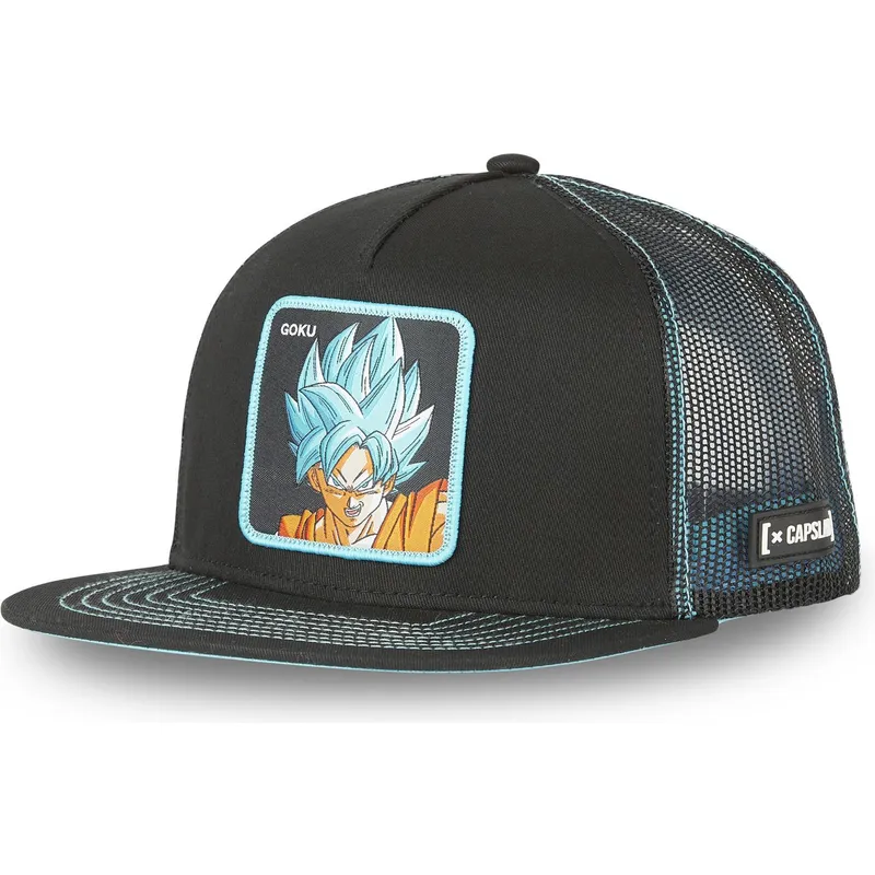 cap-plokscia-black-snapback-son-goku-dragon-ball-capslab