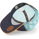 kepure-plokscia-tamsiai-melyna-snapback-super-saiyan-blue-sa2-son-goku-dragon-ball-capslab