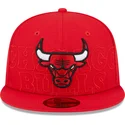 cap-plokscia-red-ajustada-59fifty-draft-edition-2023-chicago-bulls-nba-new-era