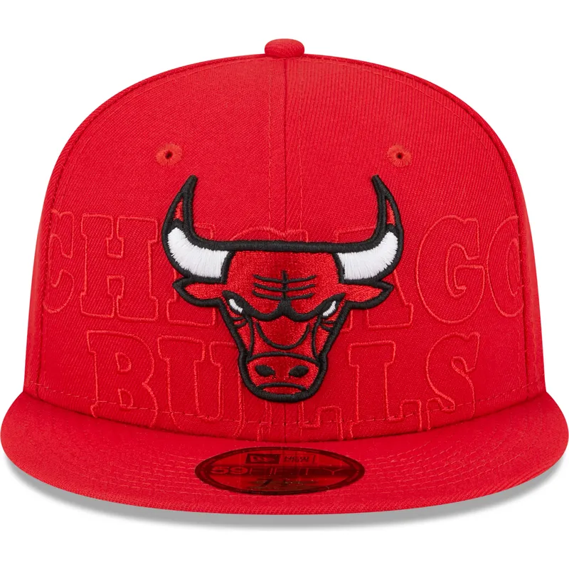 cap-plokscia-red-ajustada-59fifty-draft-edition-2023-chicago-bulls-nba-new-era