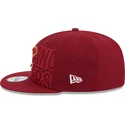 kepure-plokscia-raudona-snapback-9fifty-draft-edition-2023-cleveland-cavaliers-nba-new-era