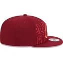 czerwona-plaska-czapka-snapback-9fifty-draft-edition-2023-cleveland-cavaliers-nba-od-new-era