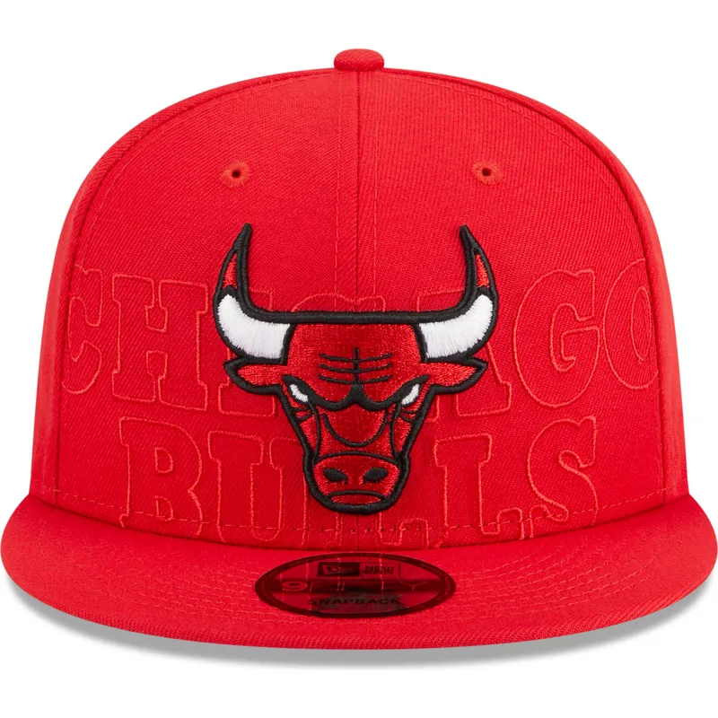 czerwona-plaska-czapka-snapback-9fifty-draft-edition-2023-chicago-bulls-nba-new-era