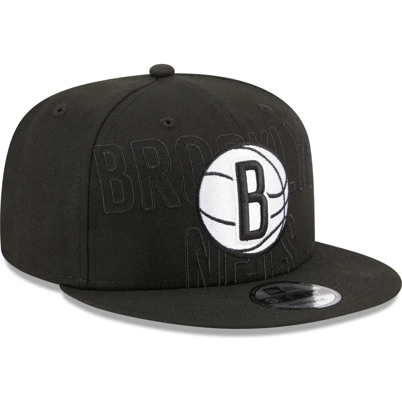 cap-plokscia-black-snapback-9fifty-draft-edition-2023-brooklyn-nets-nba-new-era