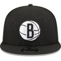 kepure-plokscia-juoda-snapback-9fifty-draft-edition-2023-brooklyn-nets-nba-new-era