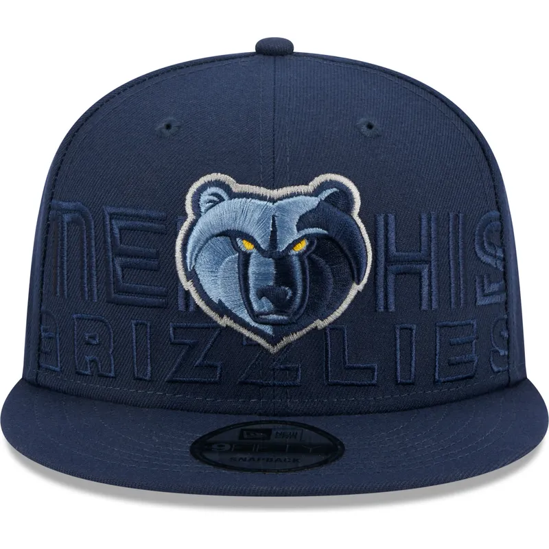 kepure-plokscia-tamsiai-melyna-snapback-9fifty-draft-edition-2023-memphis-grizzlies-nba-new-era