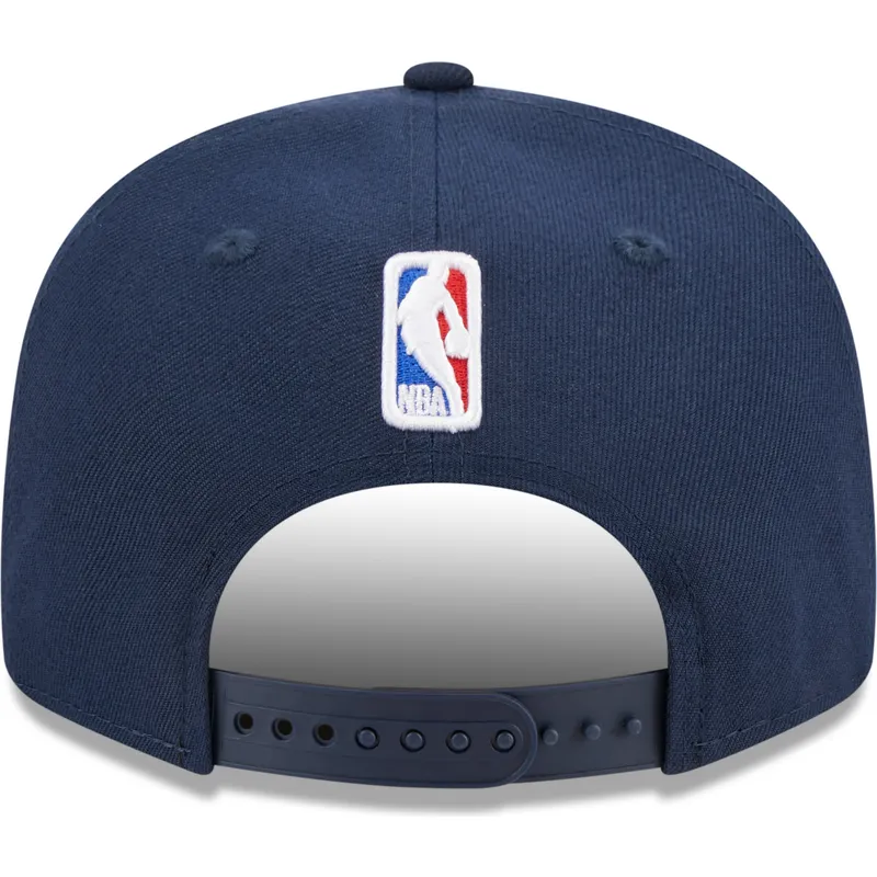 kepure-plokscia-tamsiai-melyna-snapback-9fifty-draft-edition-2023-new-orleans-pelicans-nba-new-era