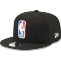 kepure-plokscia-juoda-snapback-9fifty-draft-edition-2023-nba-new-era