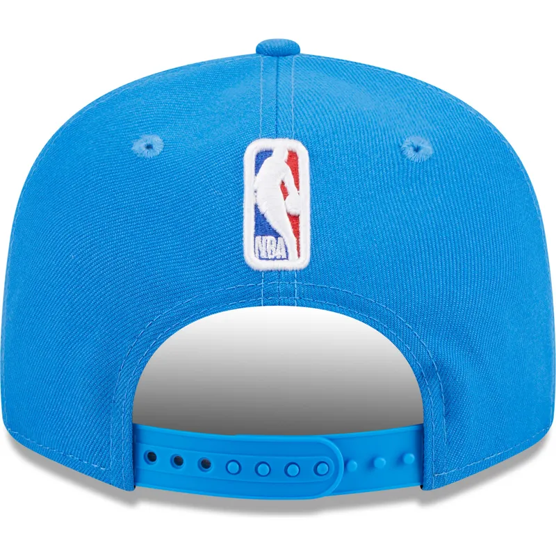 kepure-plokscia-melyna-snapback-9fifty-draft-edition-2023-oklahoma-city-thunder-nba-new-era